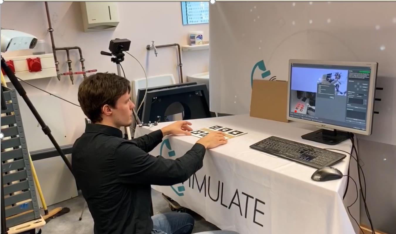 Software-Assistent zur Kalibrierung und räumlichen Verortung der externen Modalitäten über das Trackingsystem
